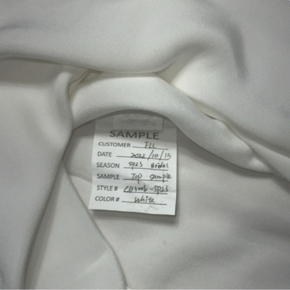 For Love & Lemons White Satin James Maxi Dress Women’s US S - Picture 5 of 9